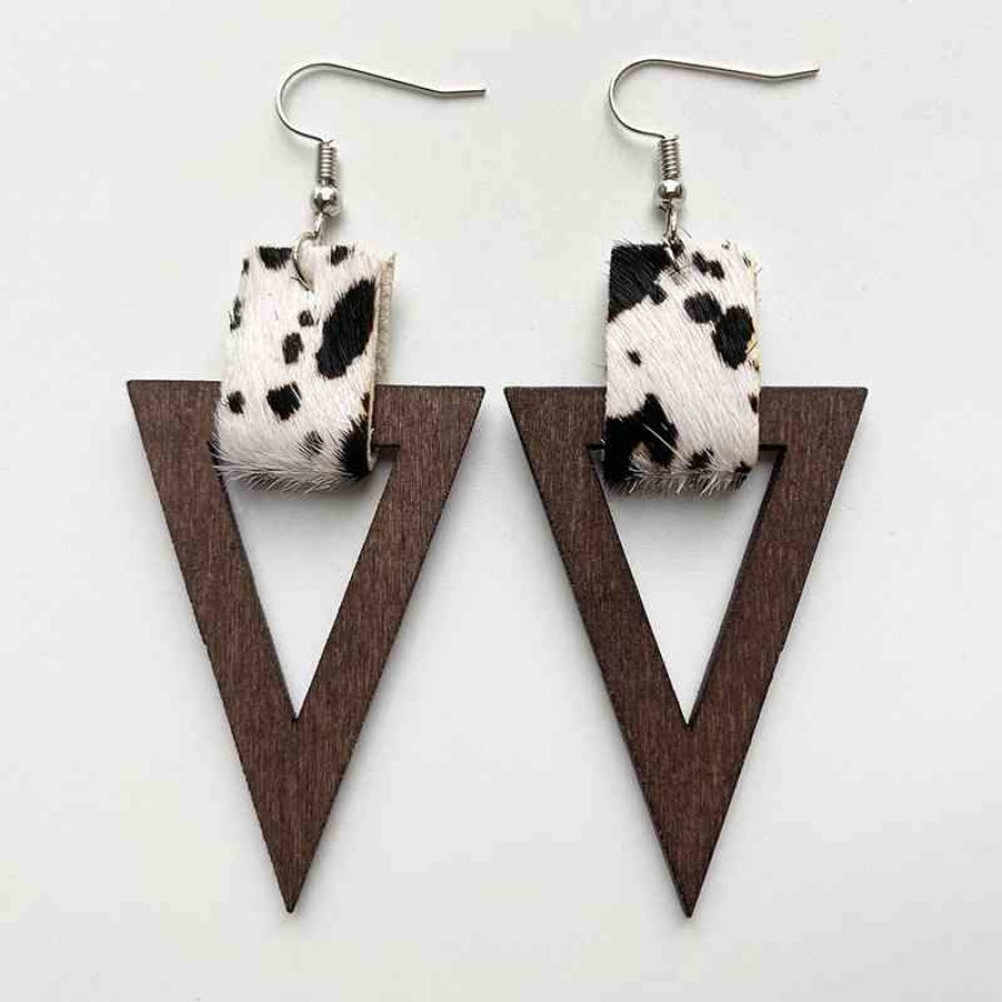 Geometric Drop Earrings Style D / One Size