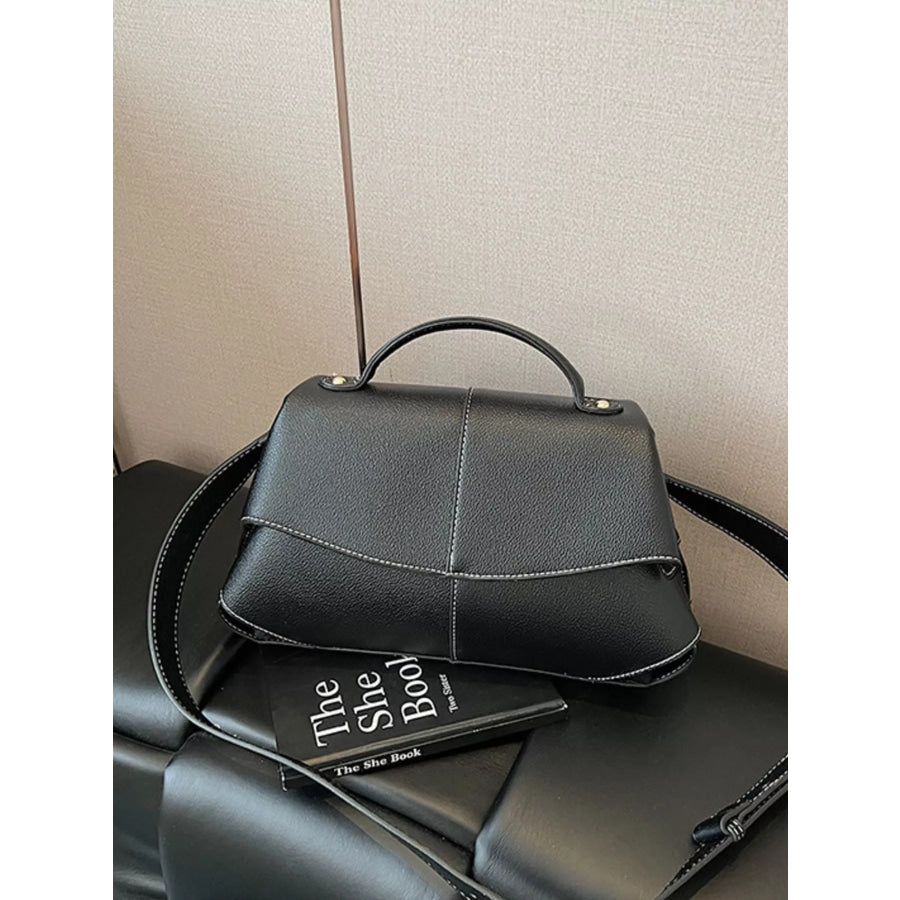 Geometric Flap Shoulder Bag Apparel and Accessories
