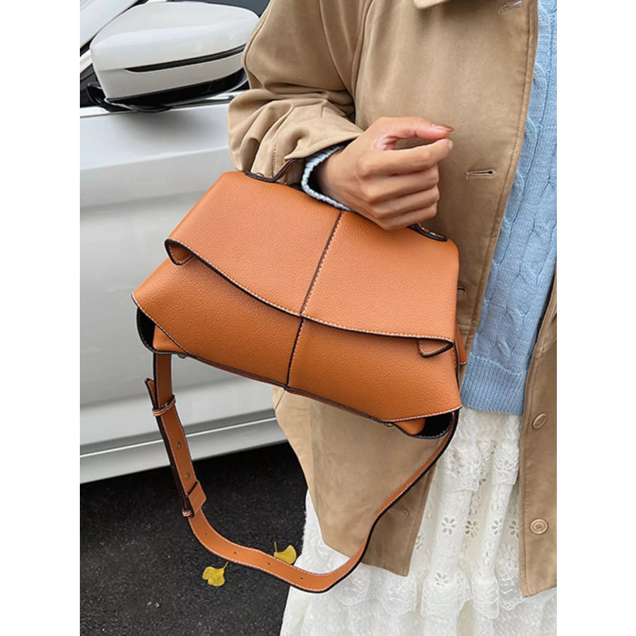 Geometric Flap Shoulder Bag Apparel and Accessories