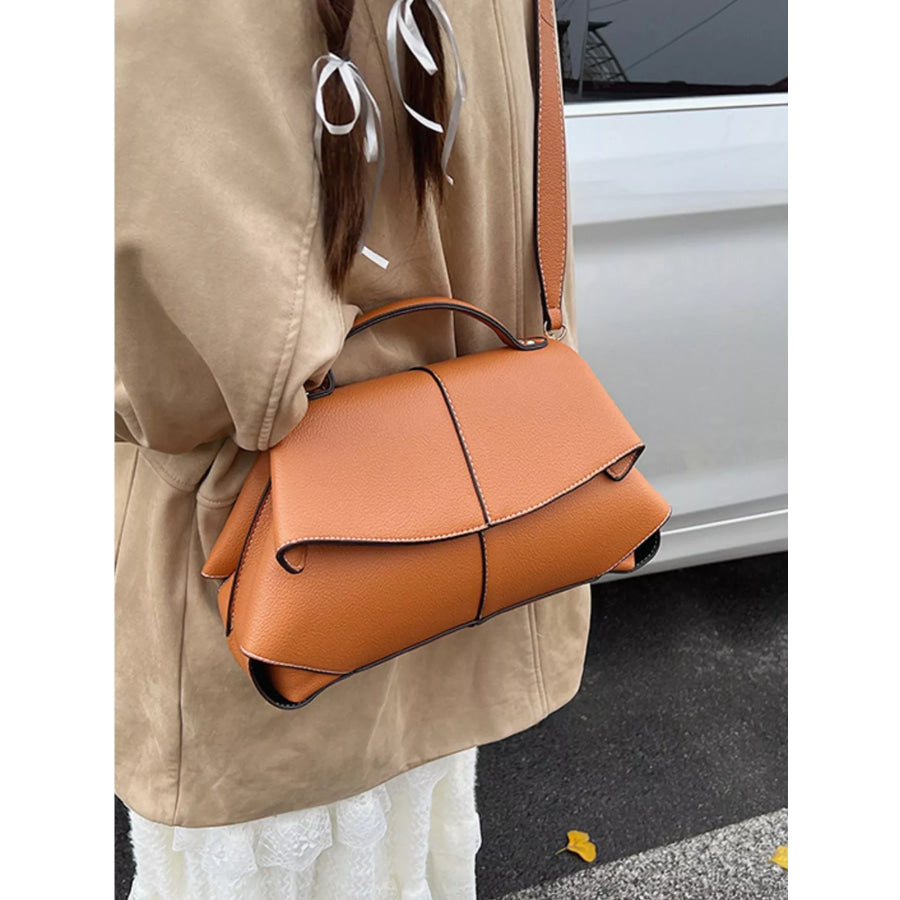 Geometric Flap Shoulder Bag Apparel and Accessories