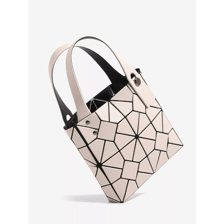 Geometric Matte Modular Handbag