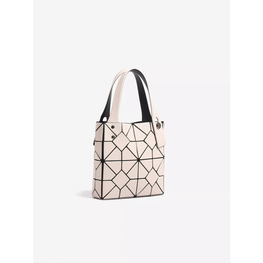 Geometric Matte Modular Handbag