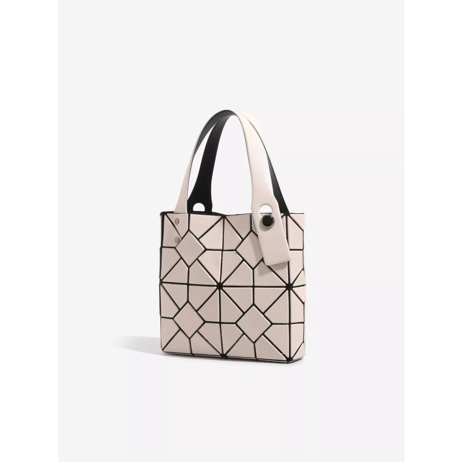 Geometric Matte Modular Handbag