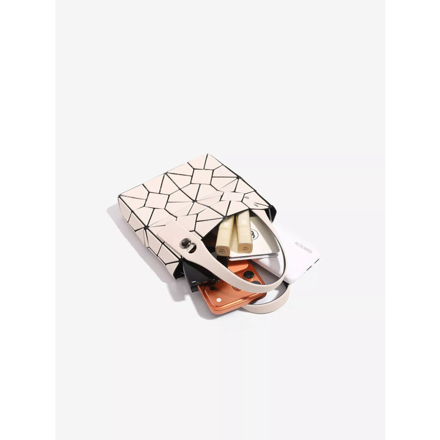 Geometric Matte Modular Handbag