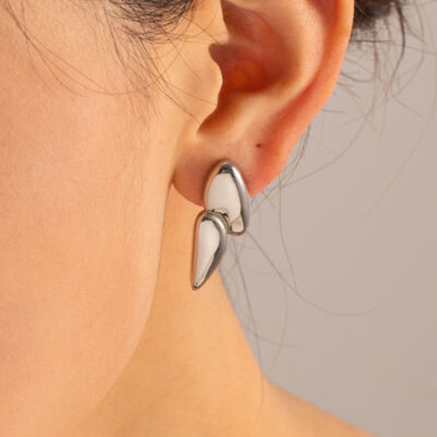 Geometric Stainless Steel Earrings Clothing