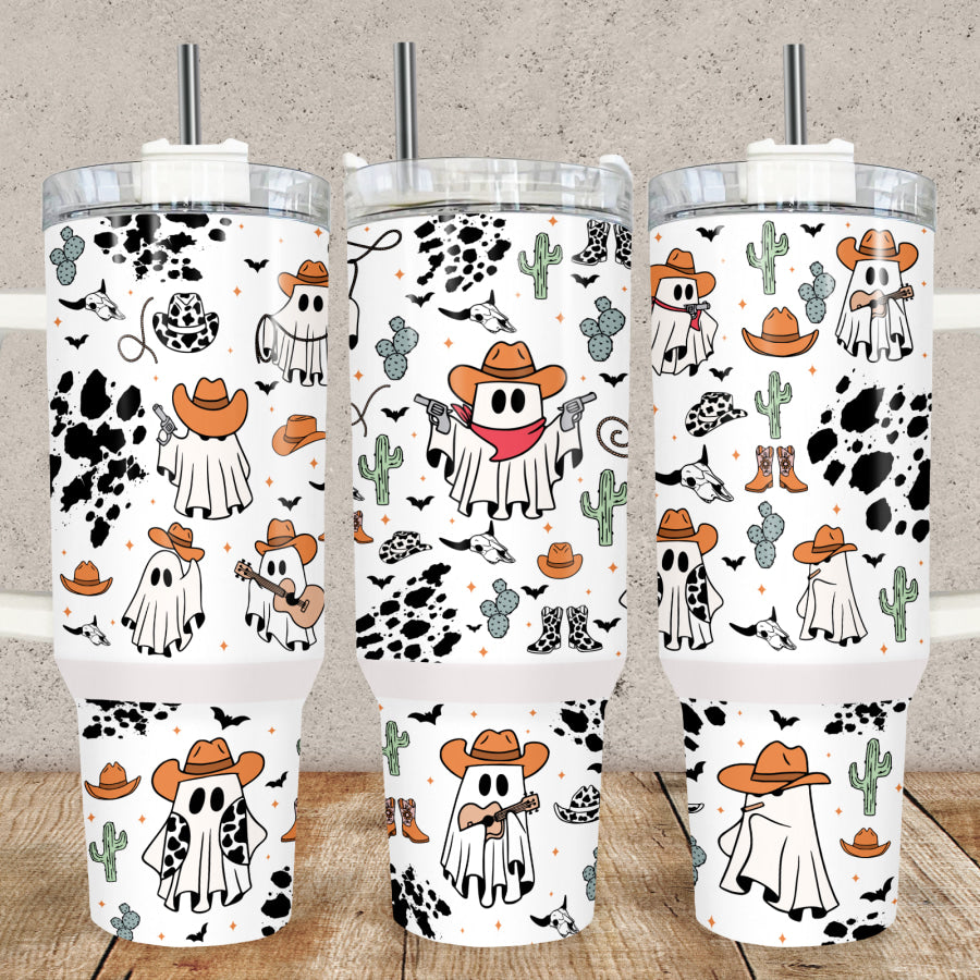 Giddy Up Ghost 40oz Tumbler Tumbler