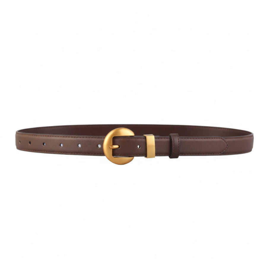Golden Buckle Belt Apparel and Accessories
