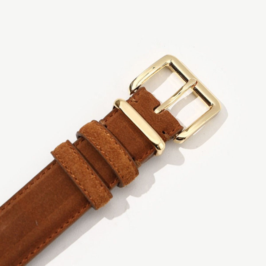 Golden Buckle Belt Apparel and Accessories