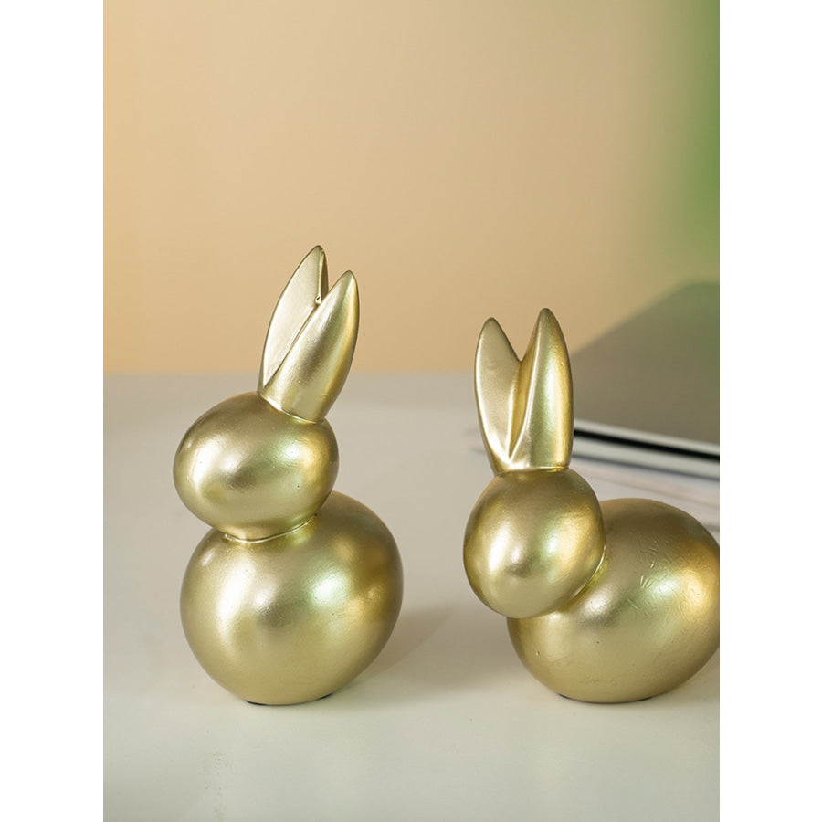 Golden Rabbit Decorative Ornament Apparel and Accessories