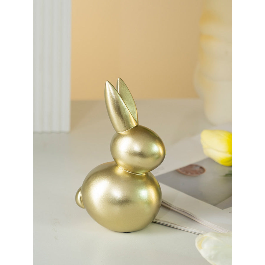 Golden Rabbit Decorative Ornament Style B / ONESIZE Apparel and Accessories