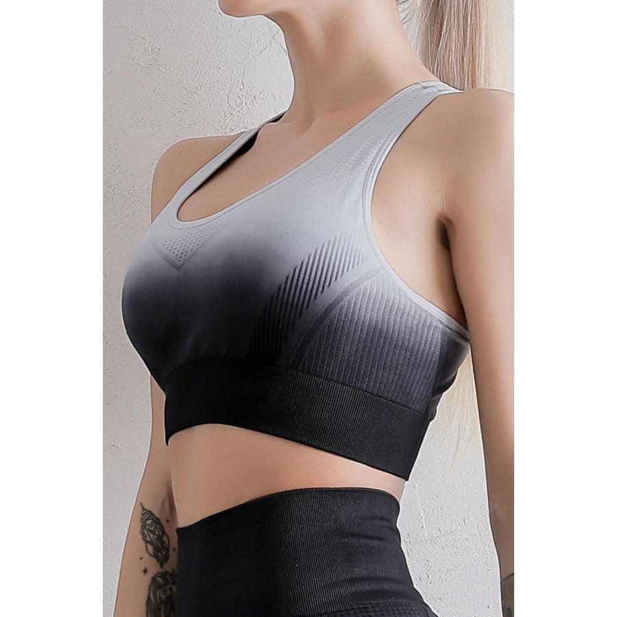 Gradient Racerback Sports Bra