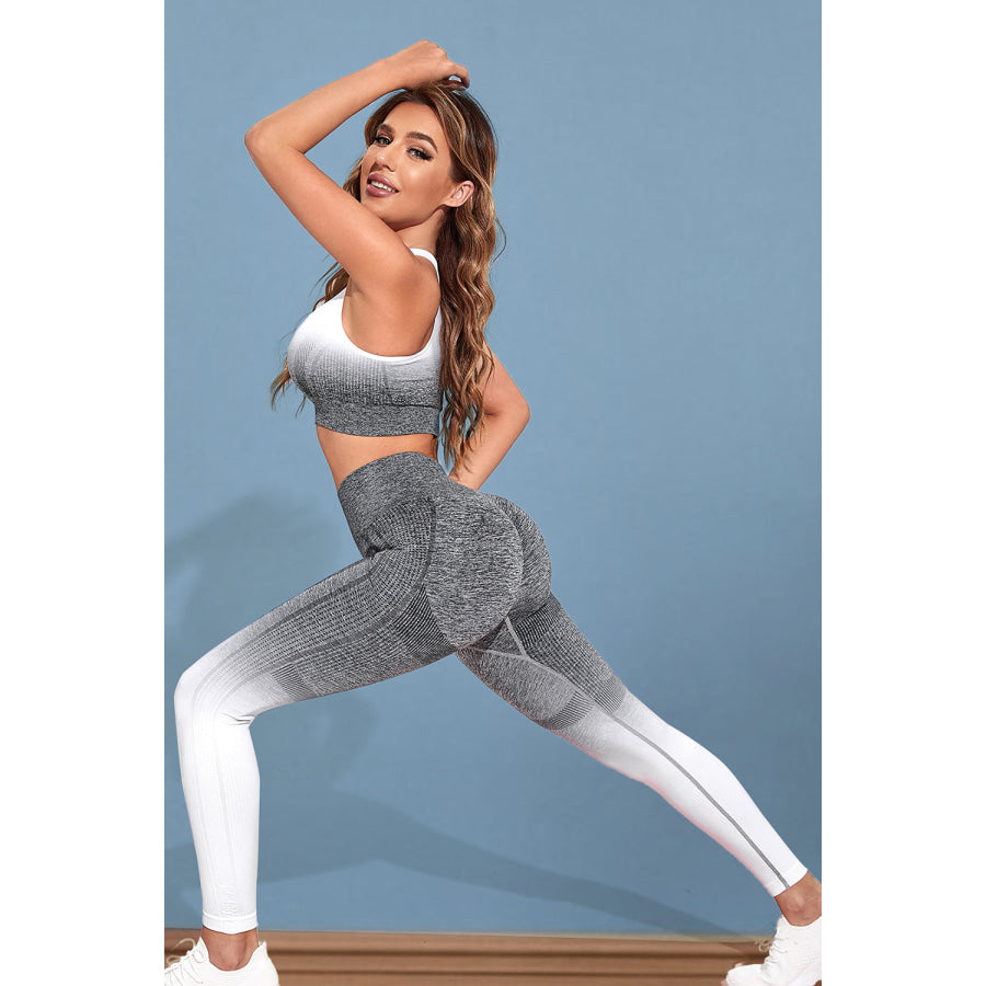 Gradient Sports Tank and Leggings Set