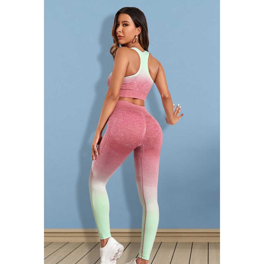 Gradient Sports Tank and Leggings Set