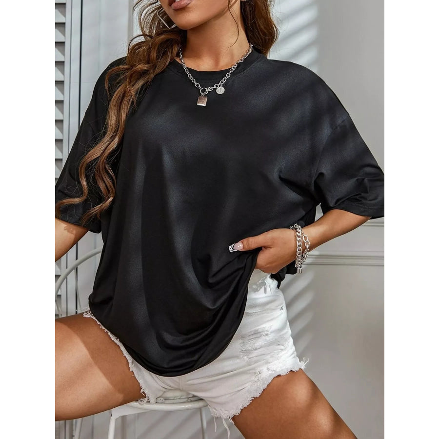 Graphic Back Oversized T-Shirt Apparel and Accessories