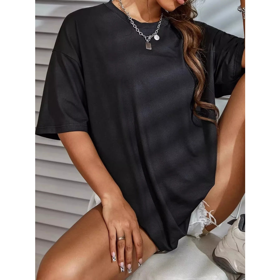 Graphic Back Oversized T-Shirt Apparel and Accessories