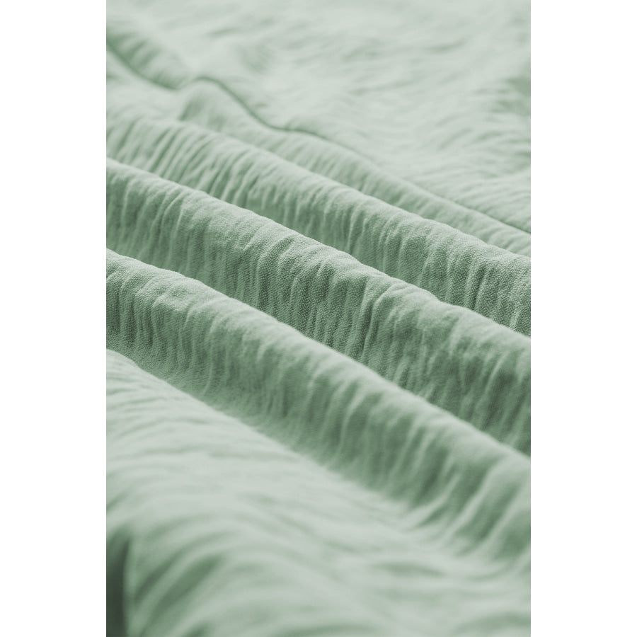 Half Button Collared Neck Romper Apparel and Accessories