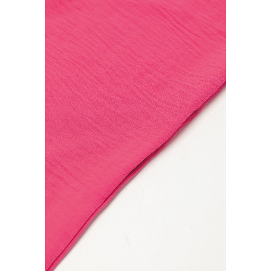 Half Button Collared Neck Romper Apparel and Accessories