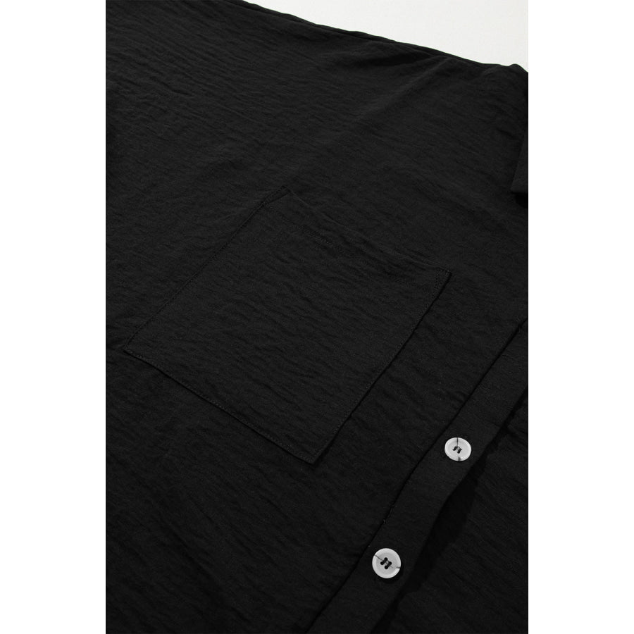 Half Button Collared Neck Romper Apparel and Accessories