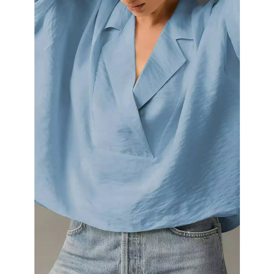 Half Sleeve Oversized Blouse Apparel and Accessories