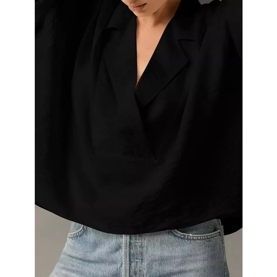 Half Sleeve Oversized Blouse Apparel and Accessories