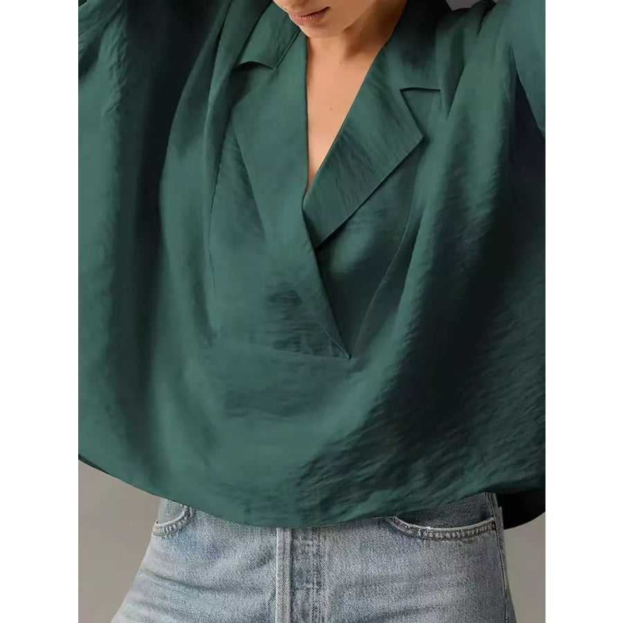 Half Sleeve Oversized Blouse Apparel and Accessories