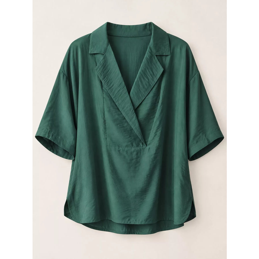 Half Sleeve Oversized Blouse Apparel and Accessories