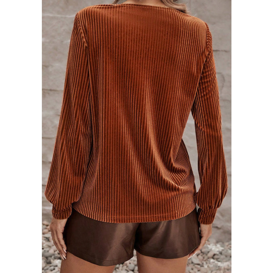 Half Zip Long Sleeve T-Shirt Apparel and Accessories