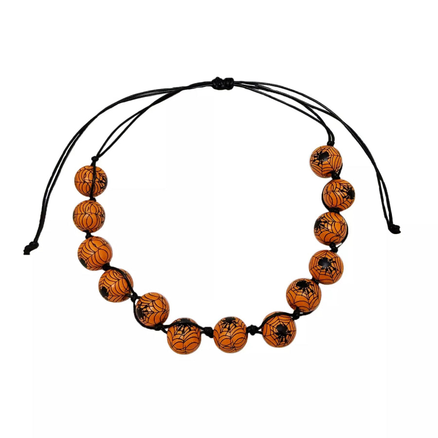 Halloween Beaded Choker Necklace Apparel and Accessories