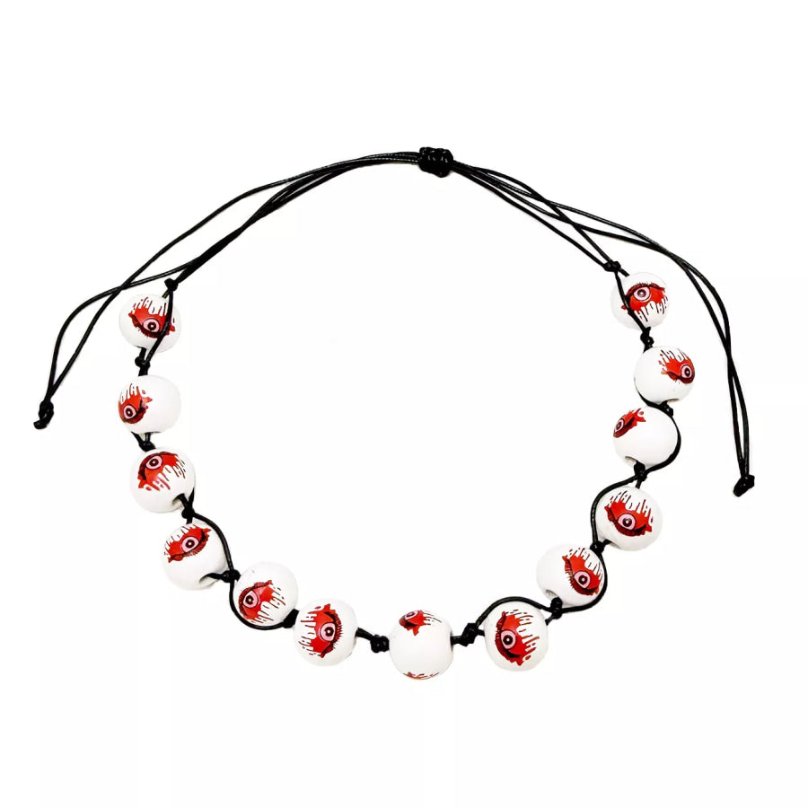 Halloween Beaded Choker Necklace Apparel and Accessories