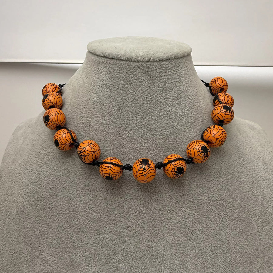 Halloween Beaded Choker Necklace Apparel and Accessories