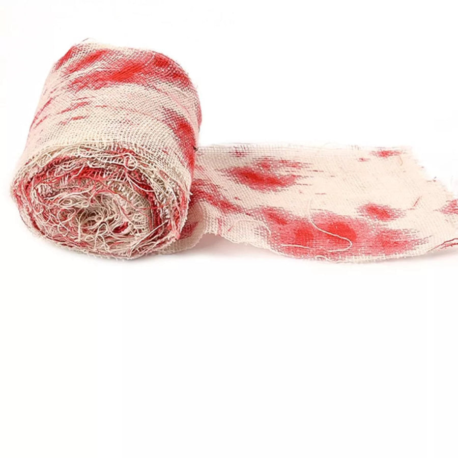 Halloween Bloody Bandages Red / One Size Apparel and Accessories