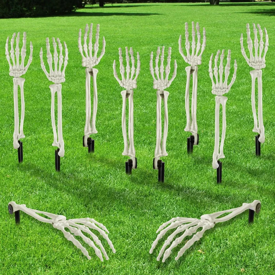 Halloween Decorative Skeleton Hand Apparel and Accessories