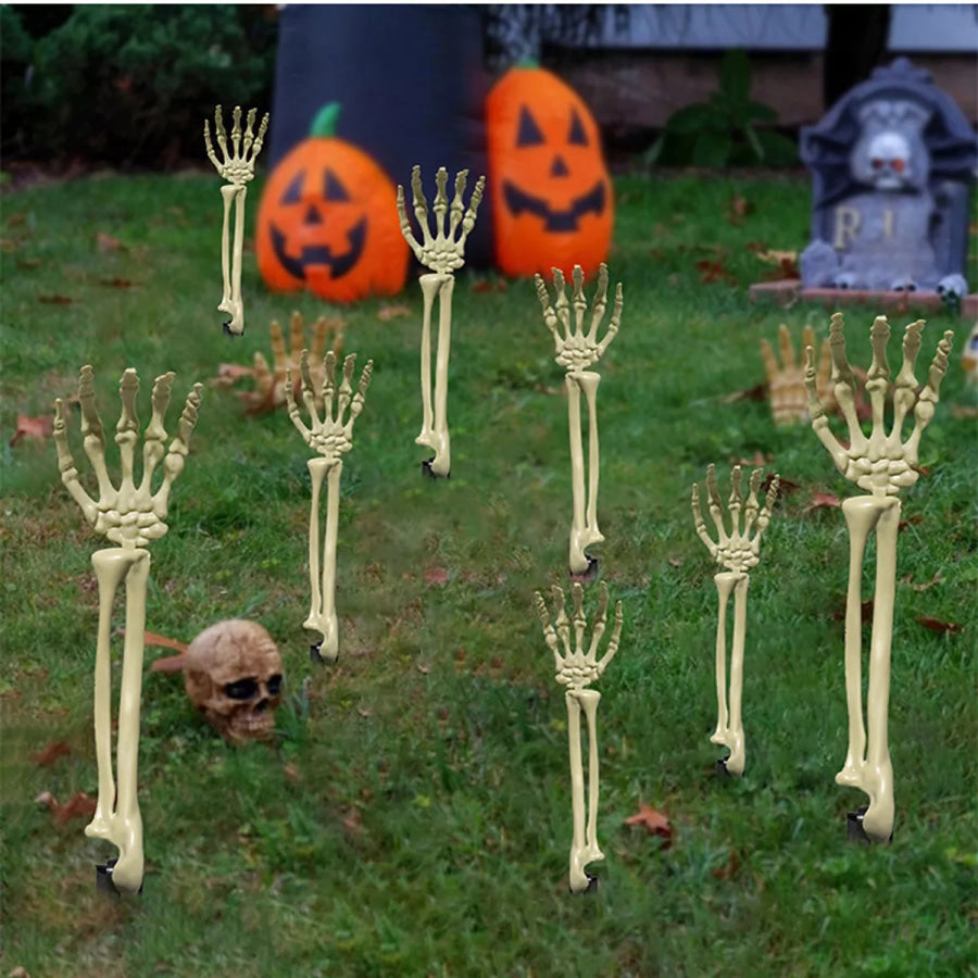 Halloween Decorative Skeleton Hand Apparel and Accessories