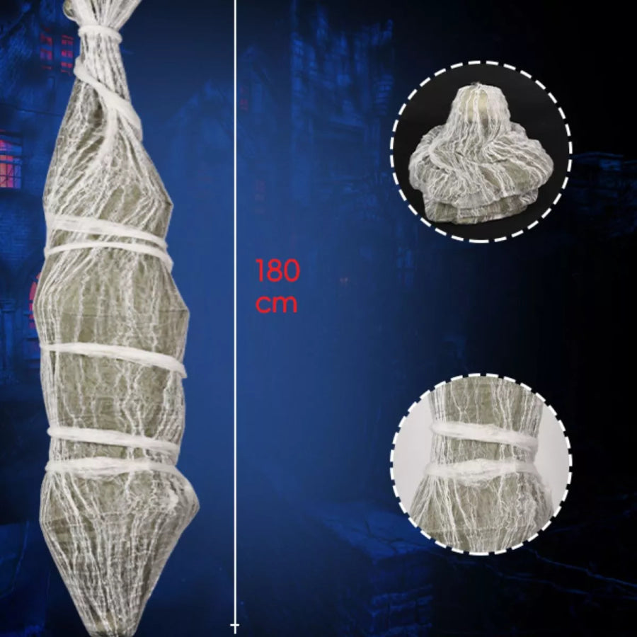 Halloween Hanging Upside Down Mummy Sage / One Size Apparel and Accessories