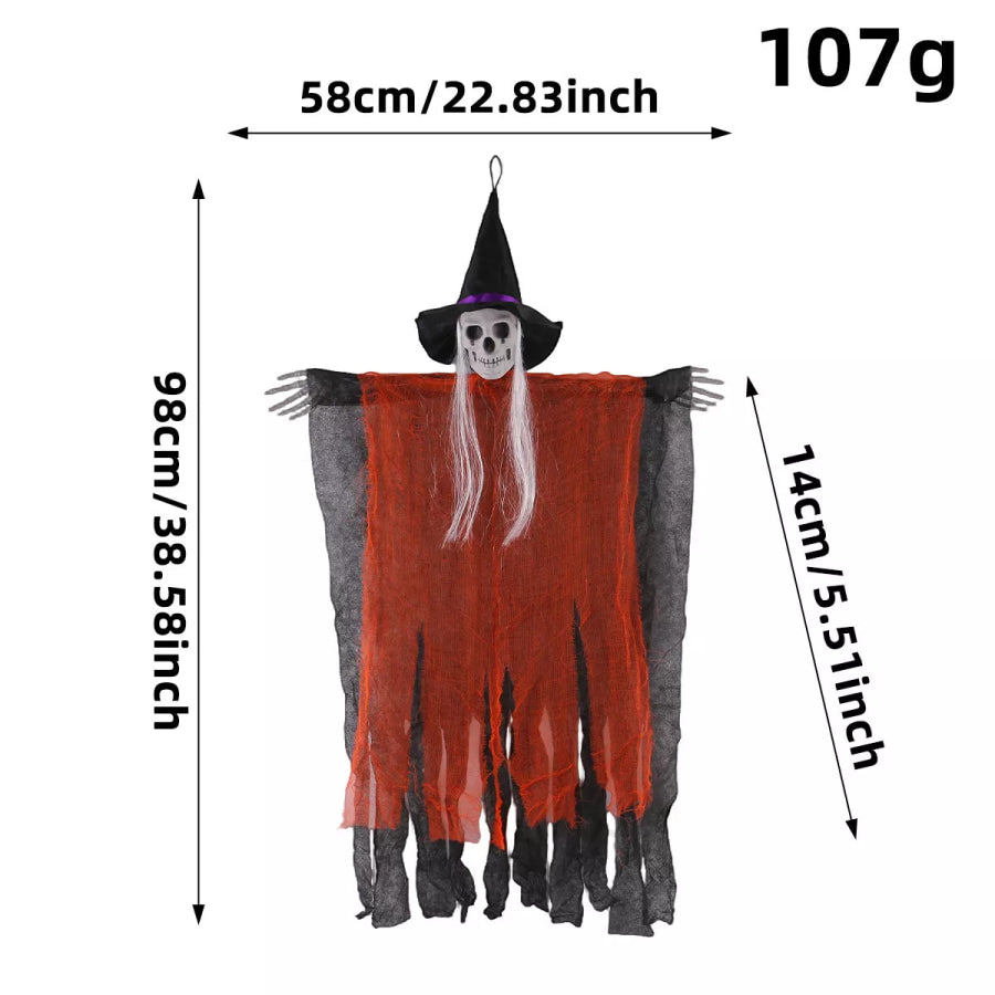 Halloween Skeleton Hanging Ghost Decorative Ornament Apparel and Accessories
