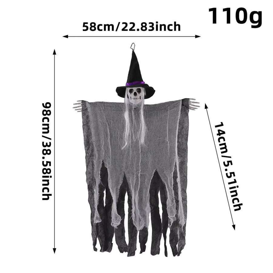Halloween Skeleton Hanging Ghost Decorative Ornament Apparel and Accessories