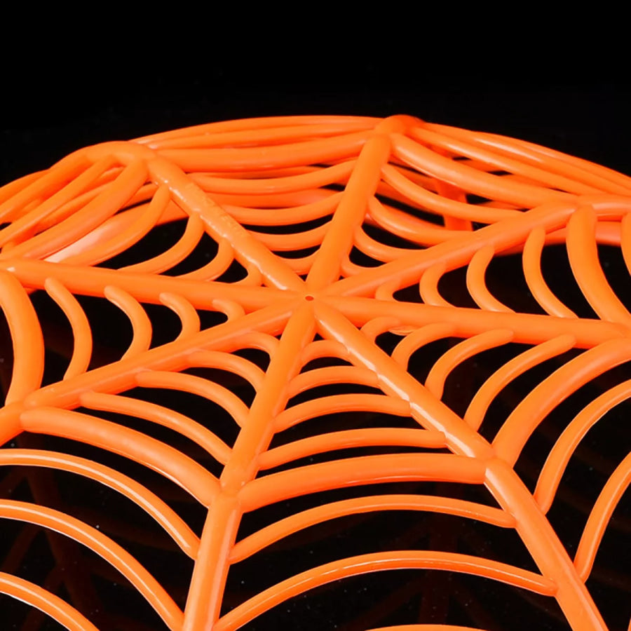 Halloween Spider Web Decorative Fruit Bowl Set Sherbet / One Size Apparel and Accessories