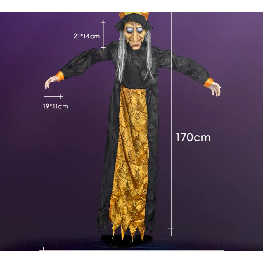 Halloween Spooky Decorative Hanging Witch Apparel and Accessories