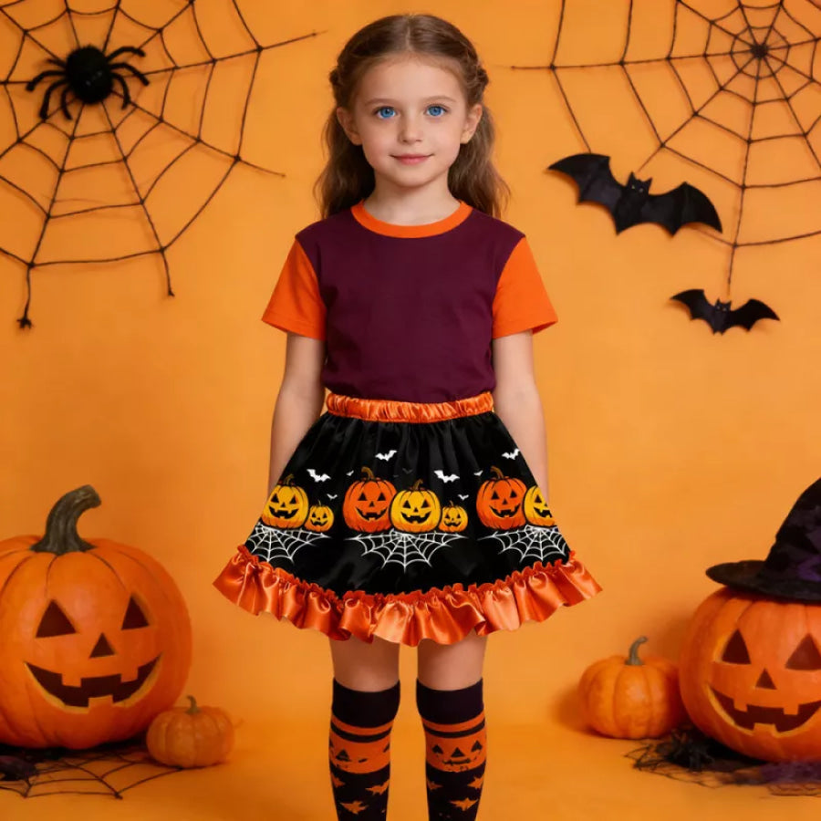 Halloween Tulle Witch Set Black / One Size Apparel and Accessories