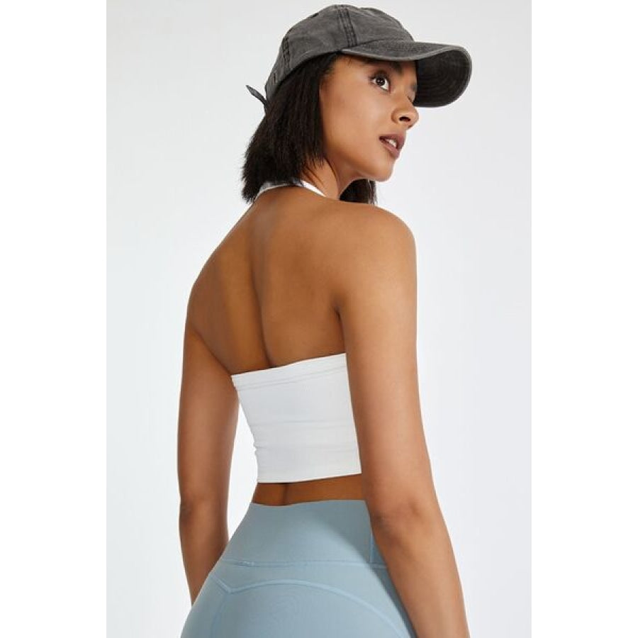 Halter Neck Active Cami Clothing