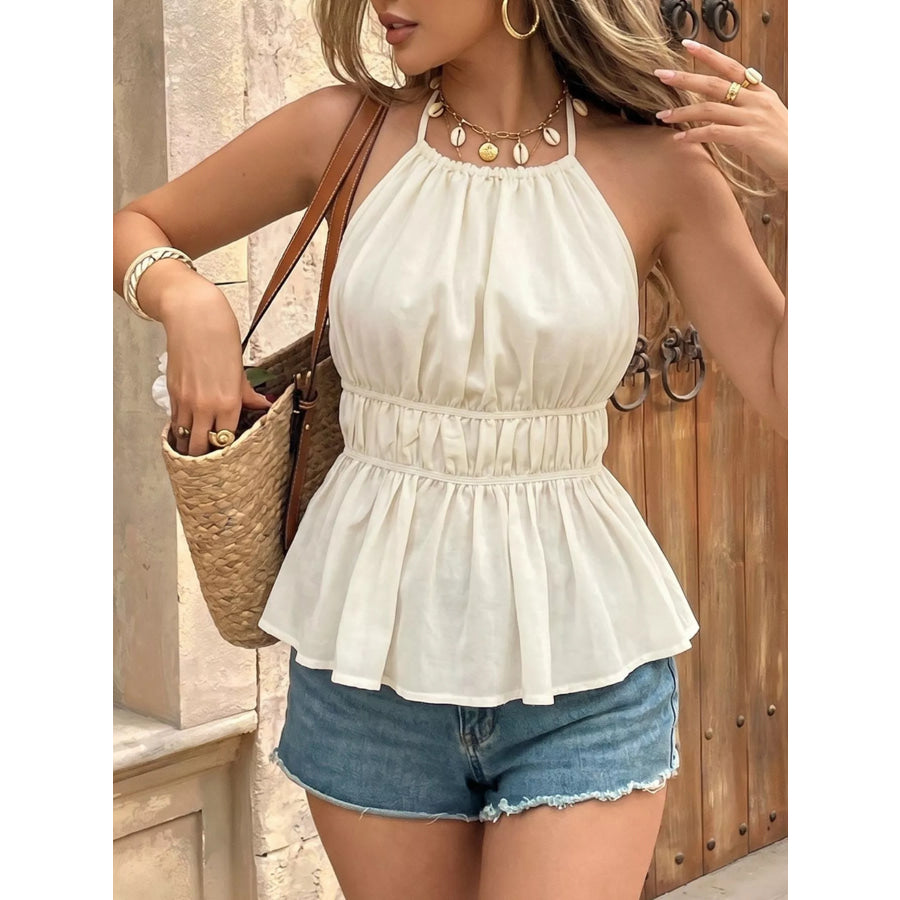Halter Neck Cami Apparel and Accessories