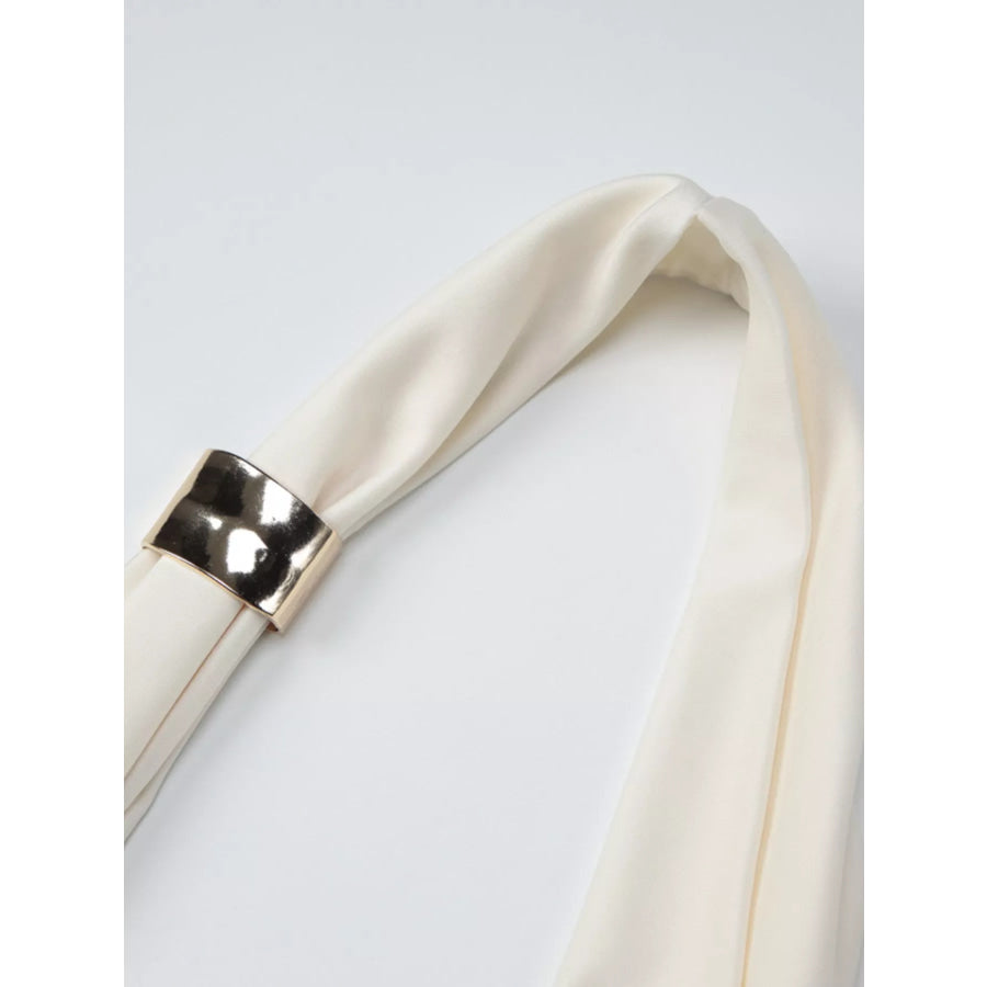 Halter Neck Ruched Tank Apparel and Accessories