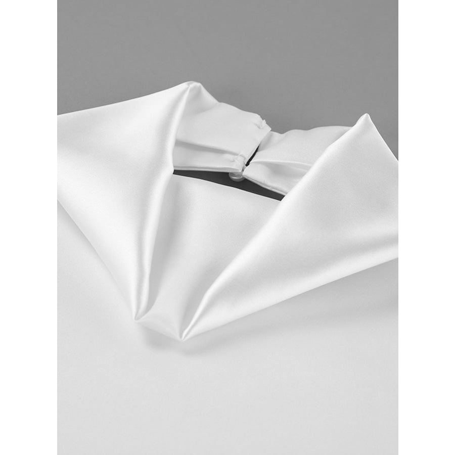 Halter Neck Satin Cami Apparel and Accessories