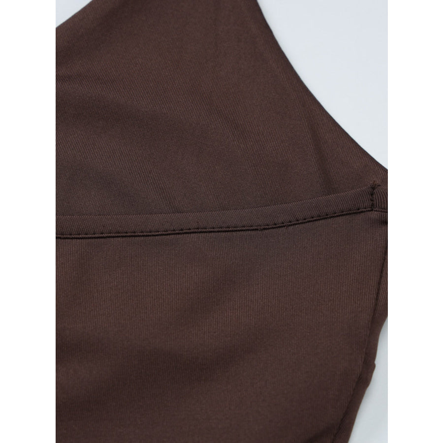 Halter Neck Slim Fit Cami Apparel and Accessories
