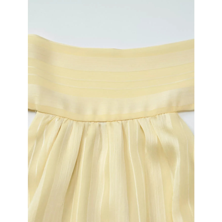 Halter Neck Striped Cami Top Apparel and Accessories