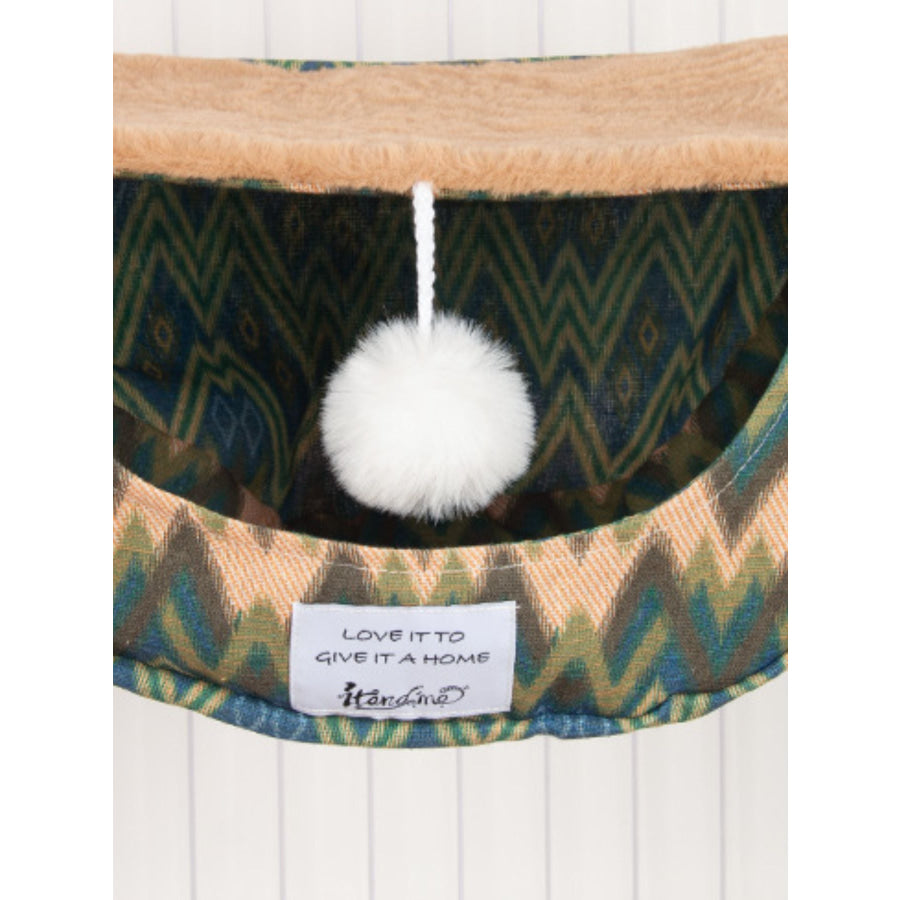 Hanging Cat Hammock Cooling Bed Moss / M Apparel and Accessories
