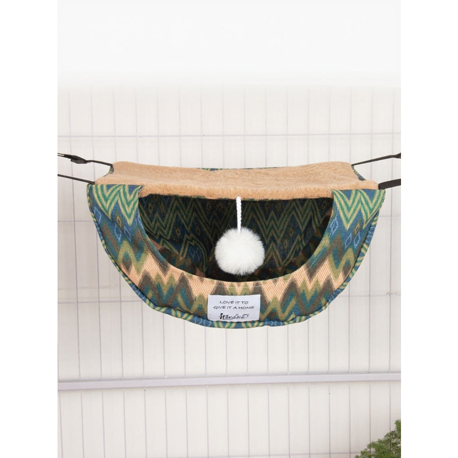 Hanging Cat Hammock Cooling Bed Moss / M Apparel and Accessories