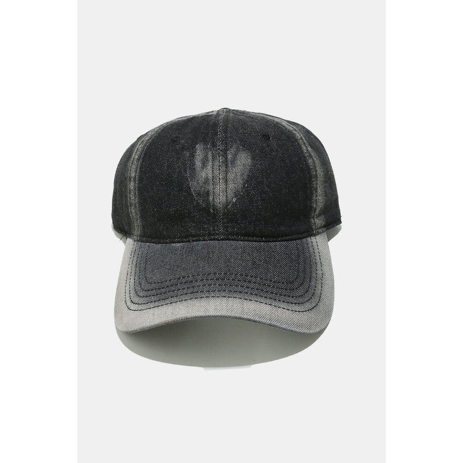 Heart Cotton Baseball Cap Apparel and Accessories