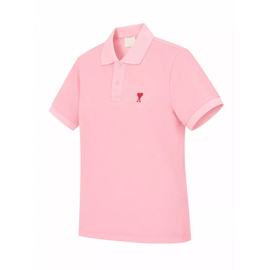 Heart Logo Embroidered Polo T-Shirt Apparel and Accessories
