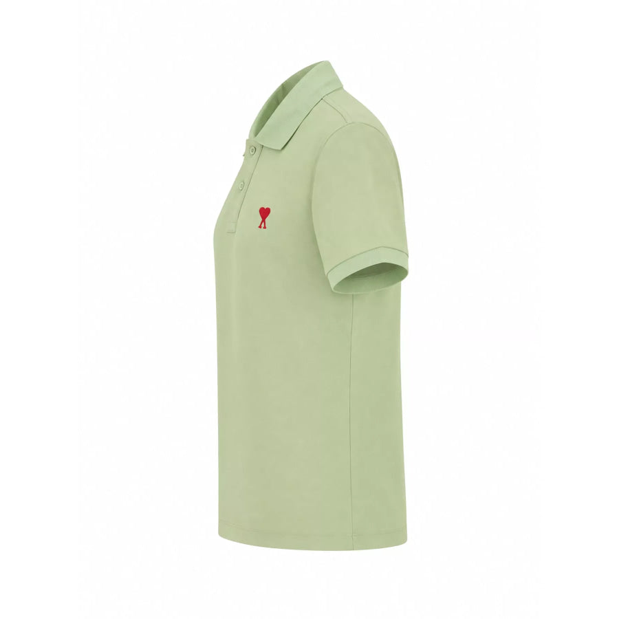 Heart Logo Embroidered Polo T-Shirt Apparel and Accessories